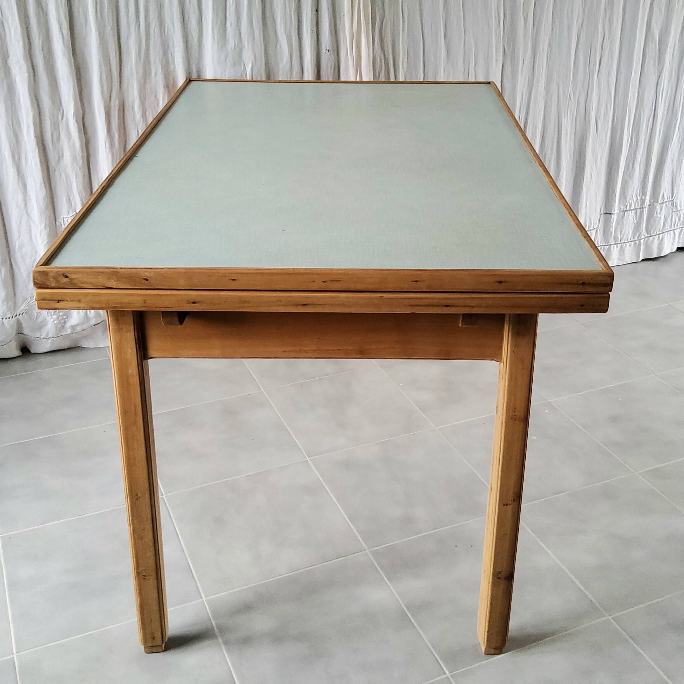 Table de ferme extensible