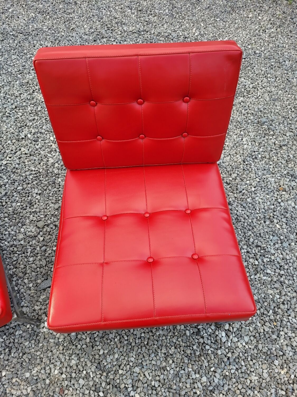 Pair of low chairs from the 70s