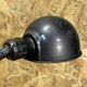 Ancienne lampe art déco, métal fonte, paulding USA, déco atelier, loft, vintage
