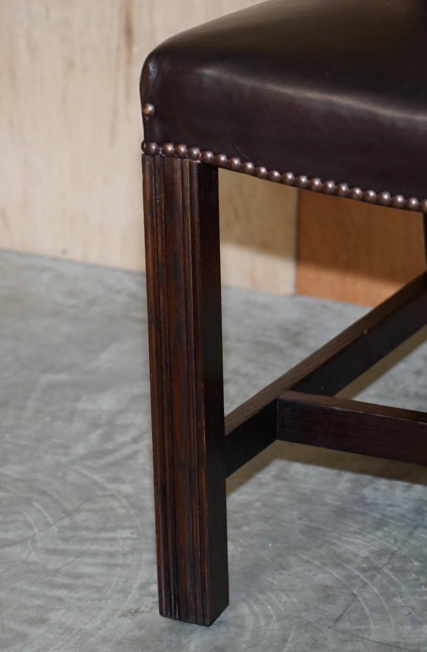 George Smith leather office chair