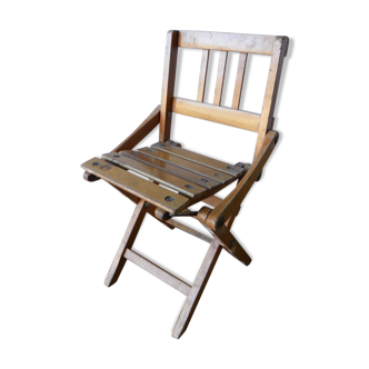 Vintage folding children's chair