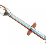 Stainless steel ice/sugar "crab" tongs Push button / 3 prongs