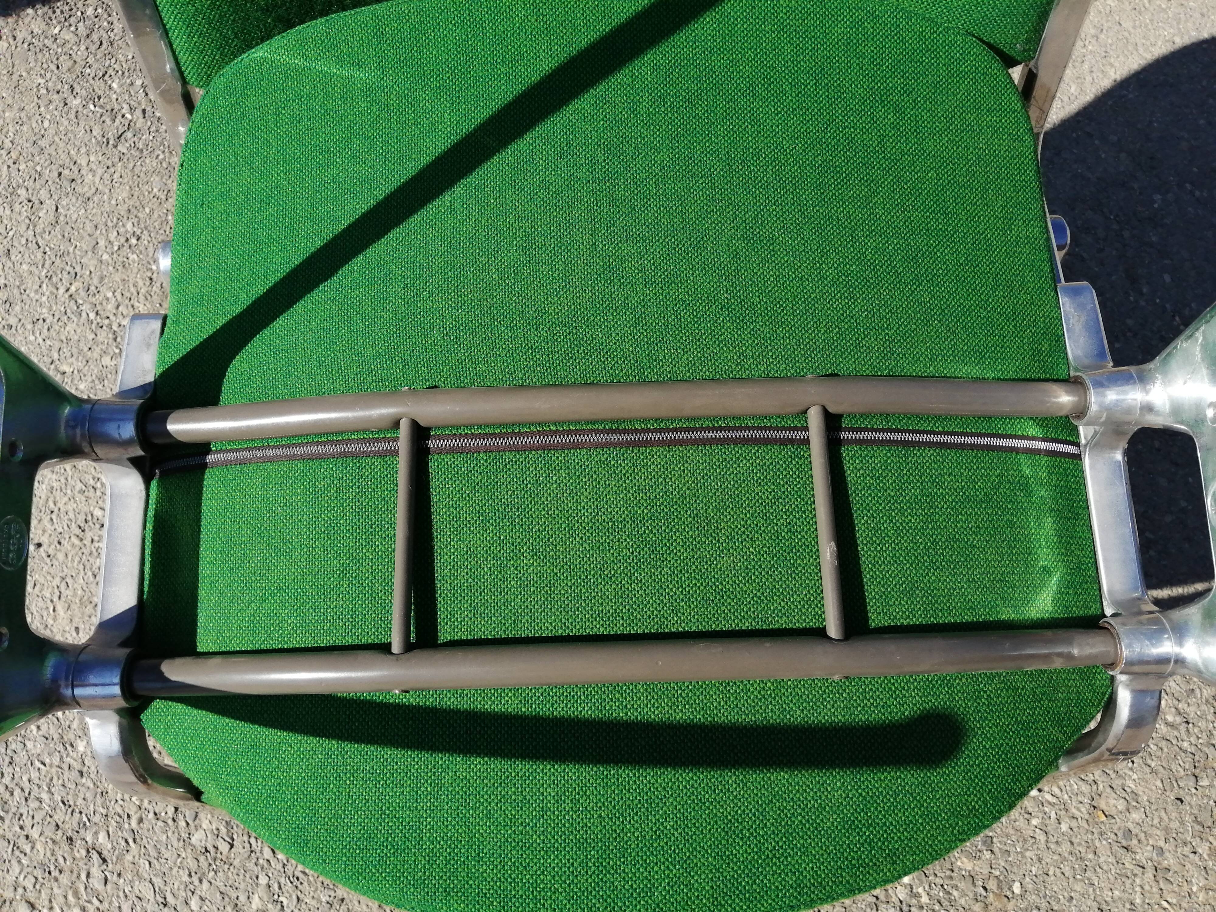 Duo de chaises Castelli DSC106 vert vintage