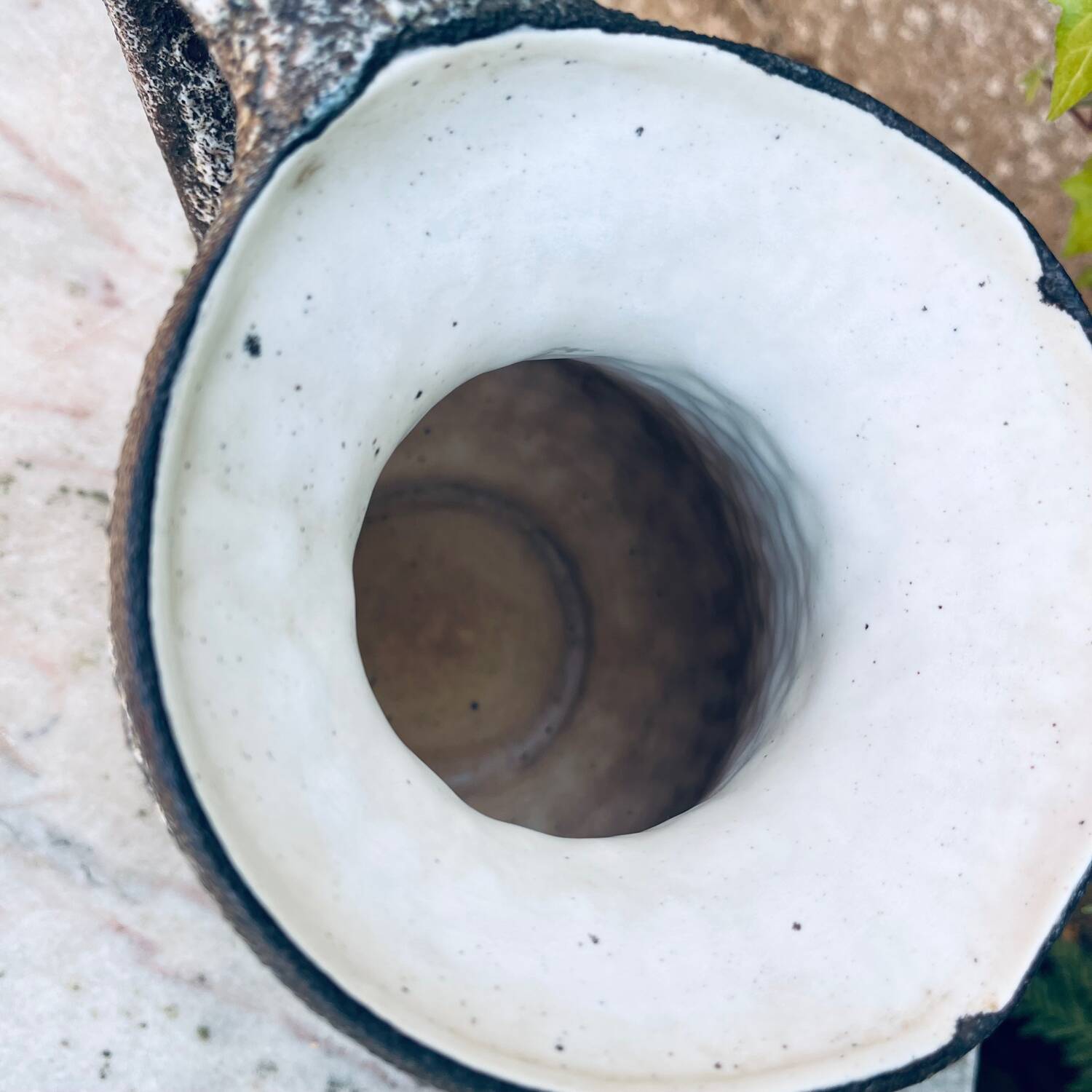 Vase fat lava par Alain Rufas Vallauris 1960’s