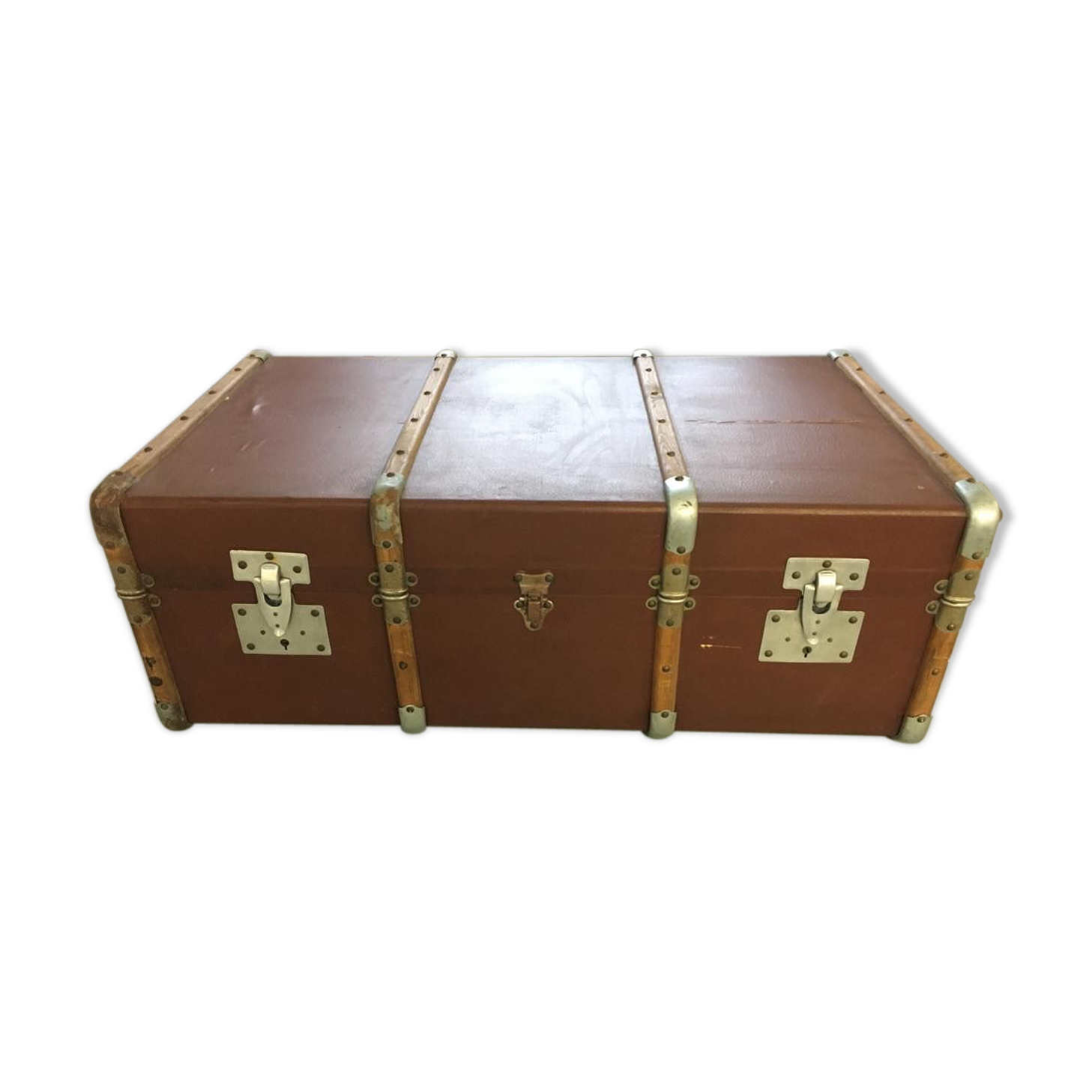 Vintage travel trunk