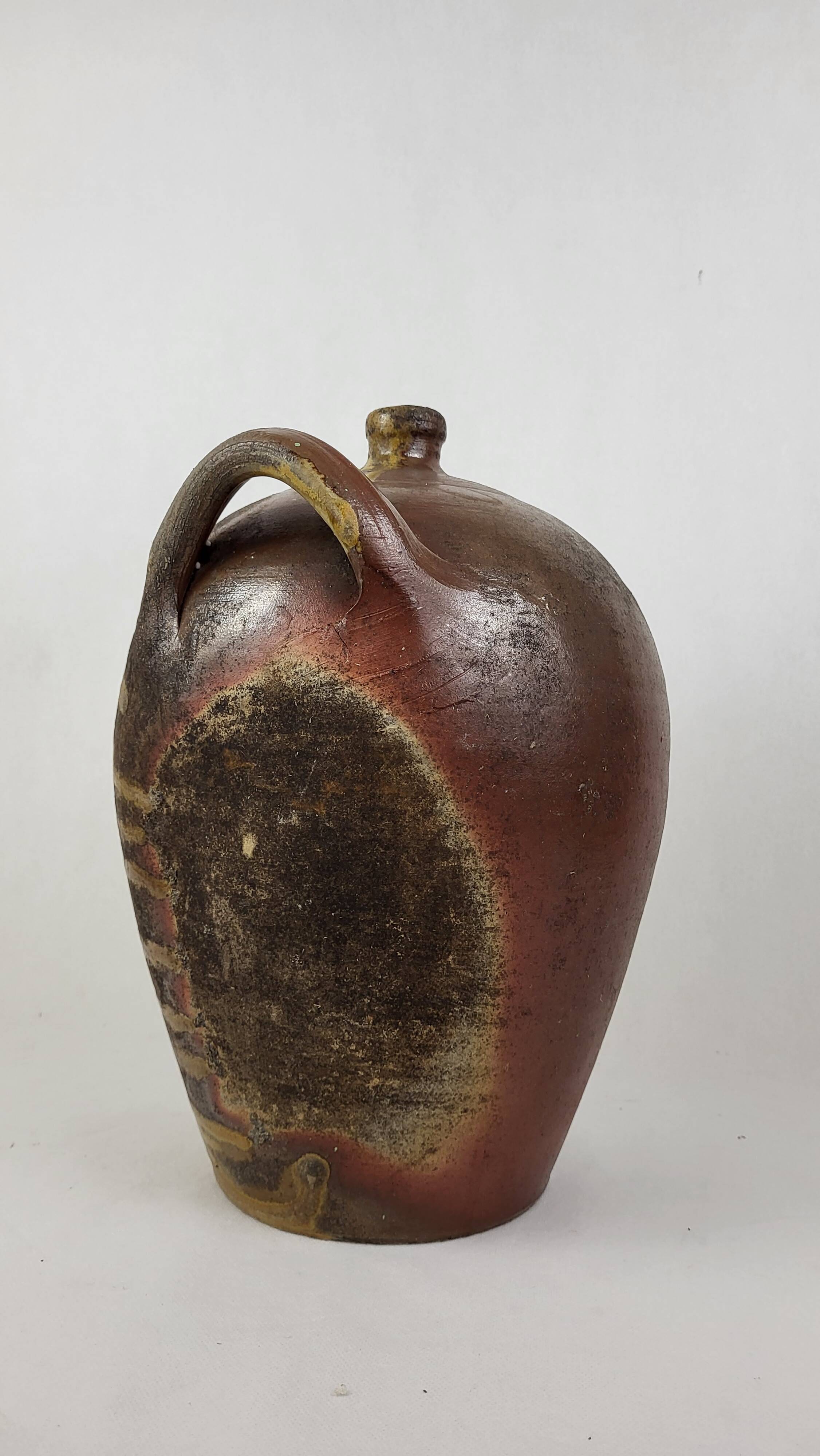 Toule Jarre bottle in Puisaye sandstone 19th century