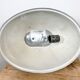 Oval industrial polish factory pendant lamp from mesko, 1970s