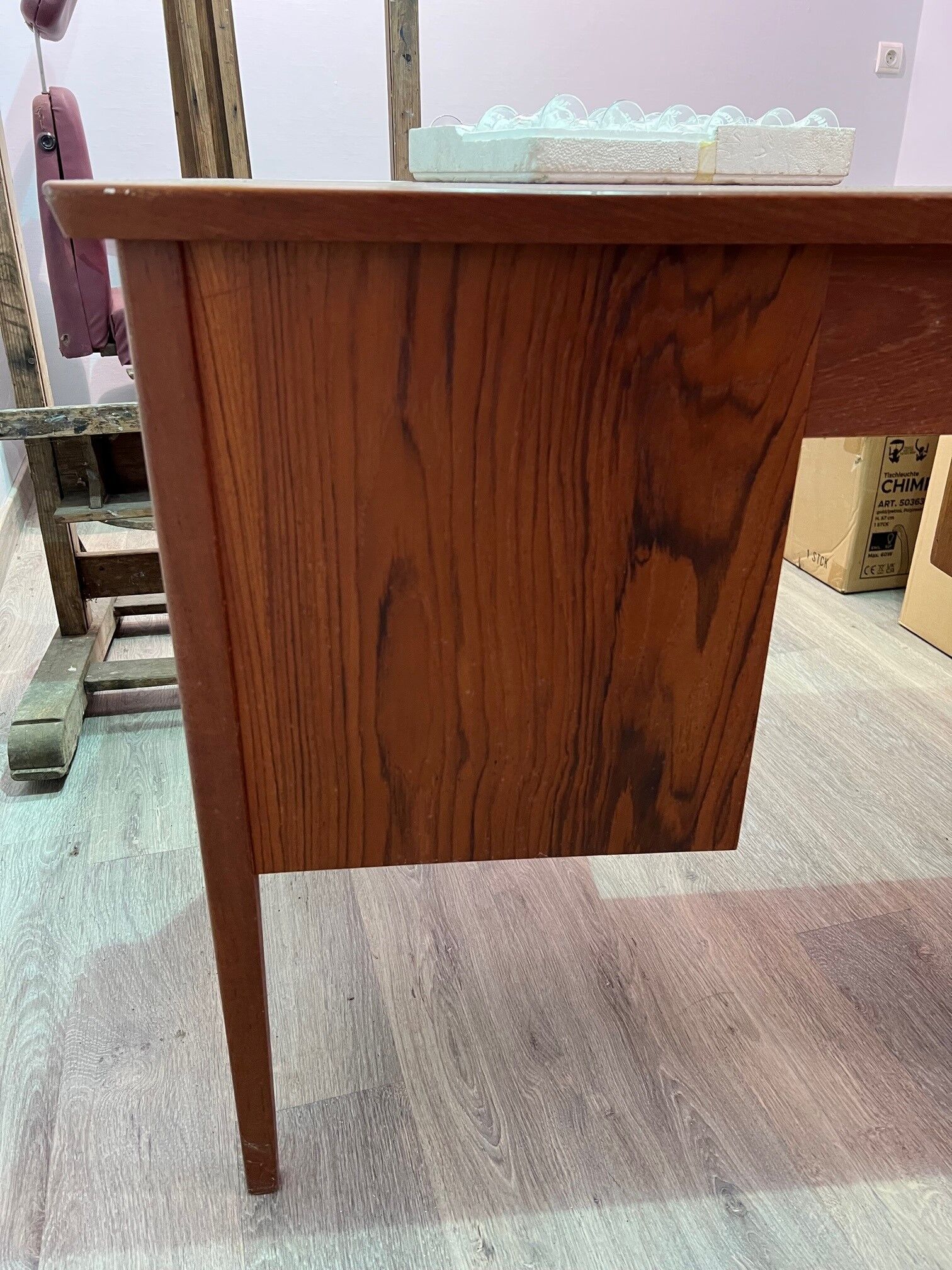 Vintage Danish teak desk