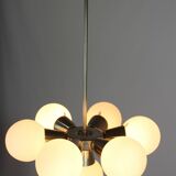 Sputnik Chandelier from Kamenický Šenov, 1970s