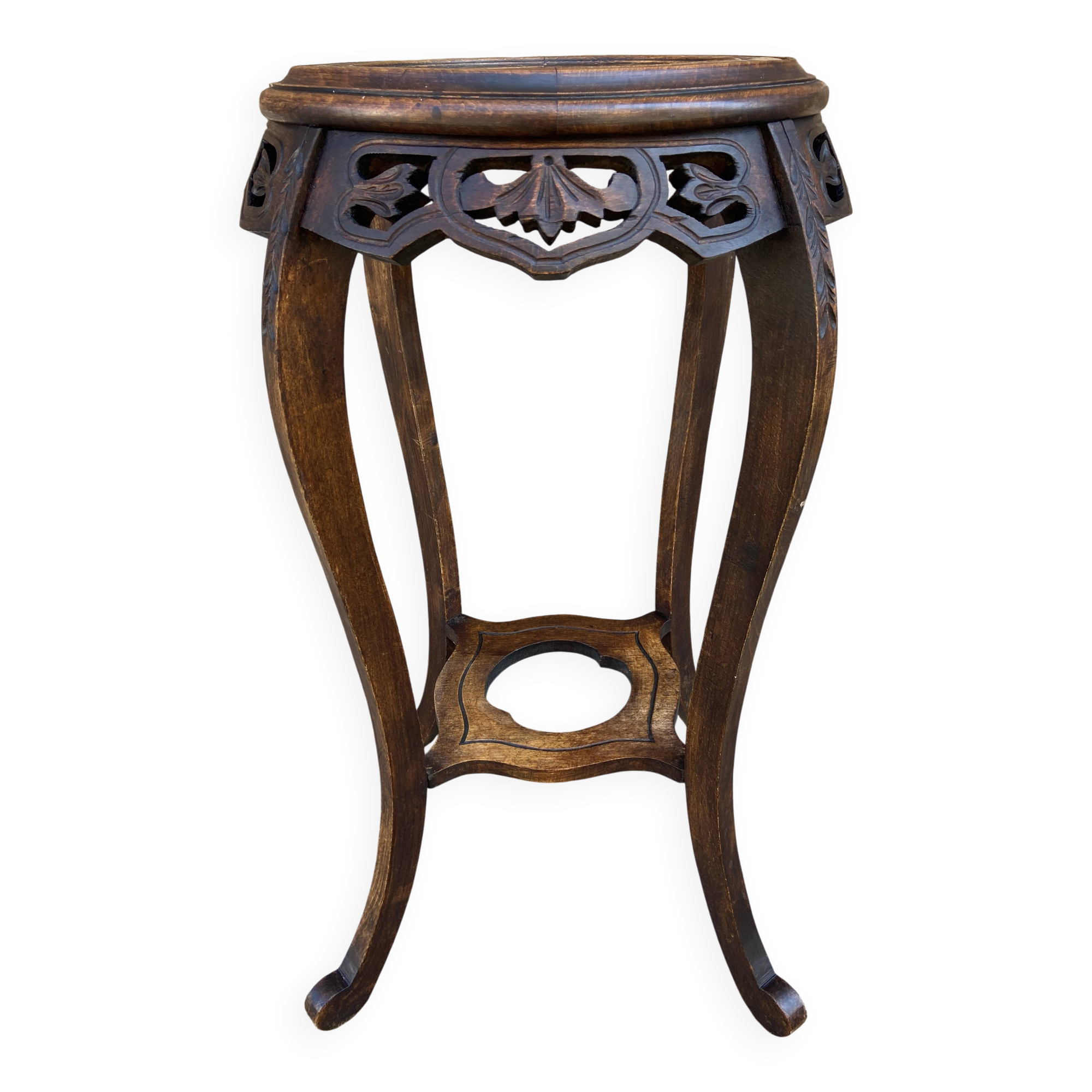 Art deco plant stand, colonial style, asian, vintage, 1930s
