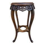 Guéridon porte plante art deco sellette style coloniale asie vintage 1930s