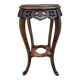 Guéridon porte plante art deco sellette style coloniale asie vintage 1930s
