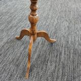 Wooden tripod side table/guéridon