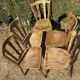 Set of 5 Baumann bistro chairs 83