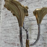 Standing Italian Calla lily floor lamp