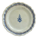 Old semi-hollow round dish XVIII Forges les eaux Rouen cul noir