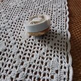 Old porcelain and brass switch