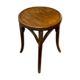 Dark wood stool