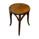 Dark wood stool