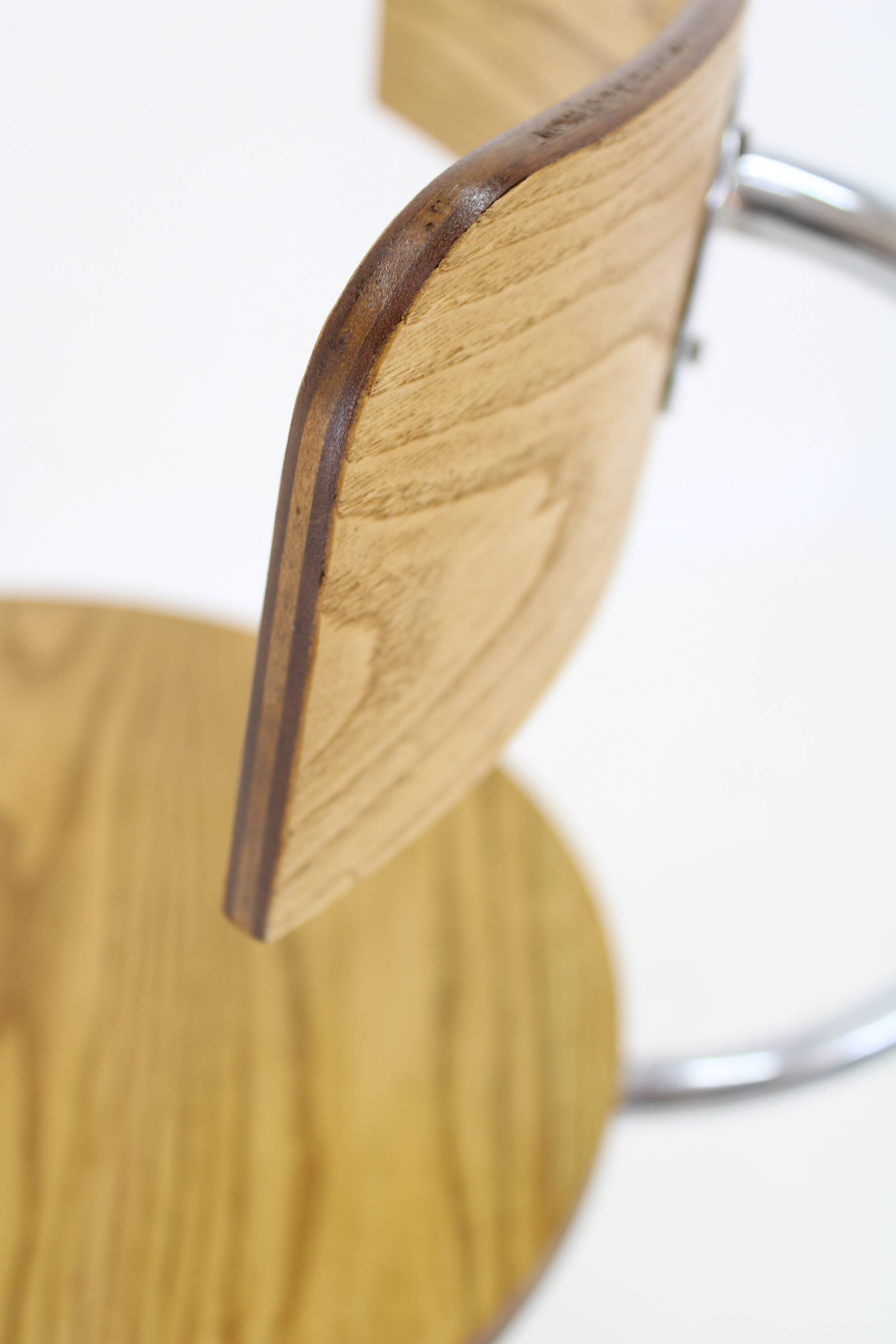 1950s Swivel Design Desk Chair , Czechoslovakia