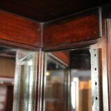 Set of 2 antique display cabinets