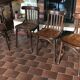 Set of 4 baumann bistro chairs