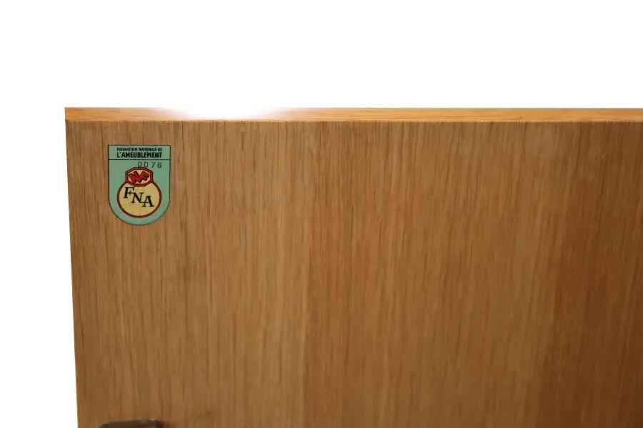 Mid-century modern oak sideboard from France