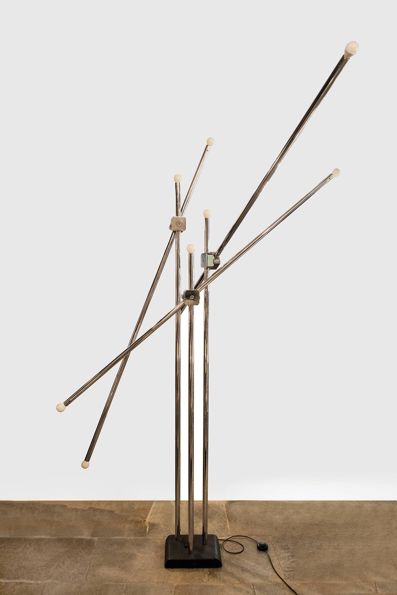 Lampada da terra di Mario Faggian per Luci, anni '60