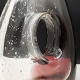 Vintage glass vase bubble 60s/70s