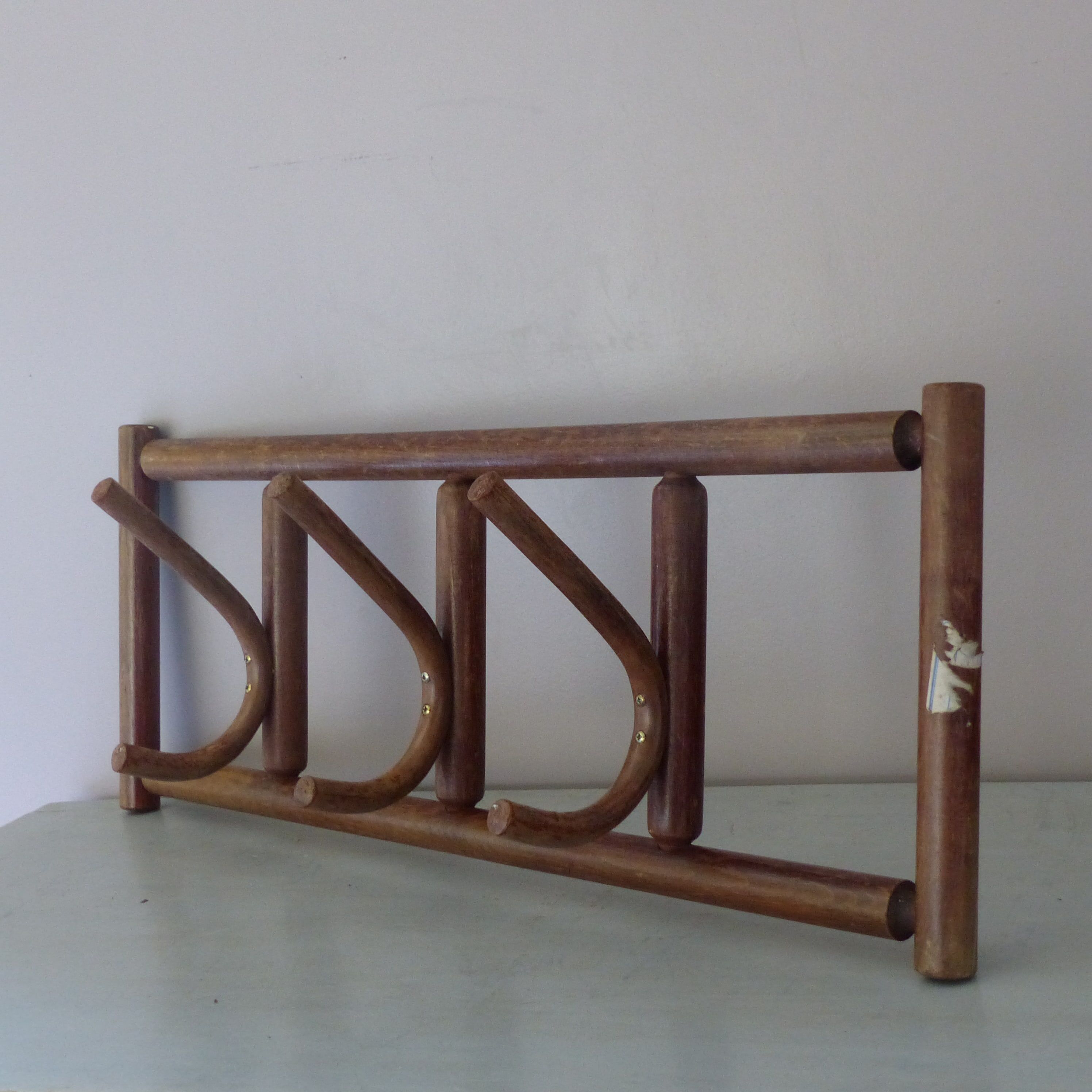 Portemanteau ancien en bois