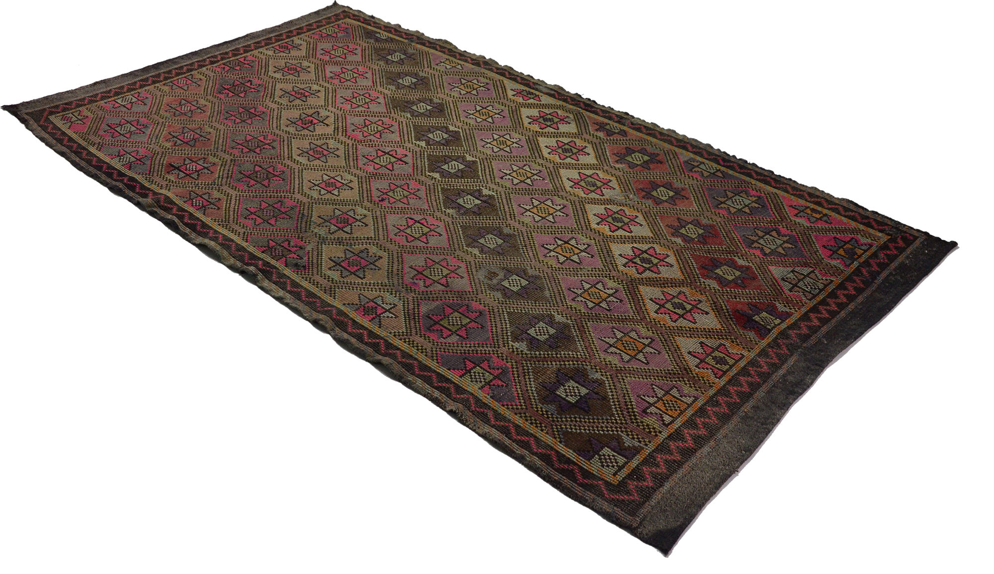 Anatolian handmade kilim rug 313 cm x 170 cm