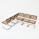 Set of 6 B32 style dining room chairs