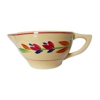 Vintage sauceboat from the Gien factory, Jeannine model 210382