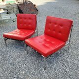Pair of low chairs from the 70s