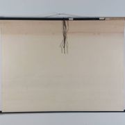 Vintage educational wall hanging roll chart biology genetics