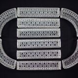 Art Deco Val St. Lambert Centre de Table Cristal-Circa 1930s