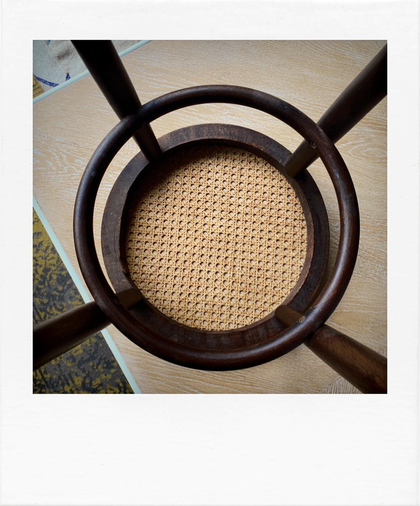 Wooden stool and canning