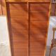double curtain filing cabinet, vintage