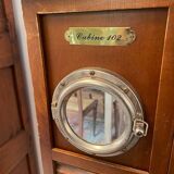 Marine style shelf cabinet