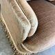 SOFA / SOFA / THREE SEATER VINTAGE IN VELVET WITH FRINGES