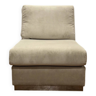 Jacques Charpentier armchairs reupholstered