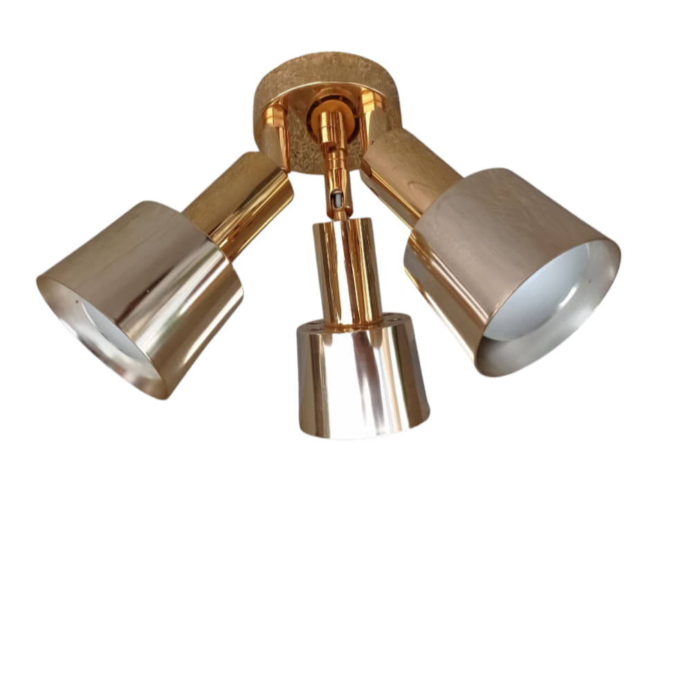 Ceiling lamp with adjustable lampshades, 1970s, Germany