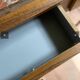 Art Deco dressing table in solid oak