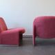Paire de fauteuils Alky par Giancarlo Piretti pour Castelli.