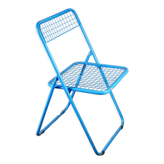 Blue chair Ted Net Niels Gammelgaard for Ikea