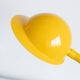 Vintage aluminor desk lamp 80 with metal yellow cap