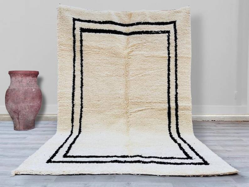 Custom Moroccan Berber rug measurements