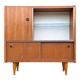 Vintage sideboard, antique bar cabinet, bookcase