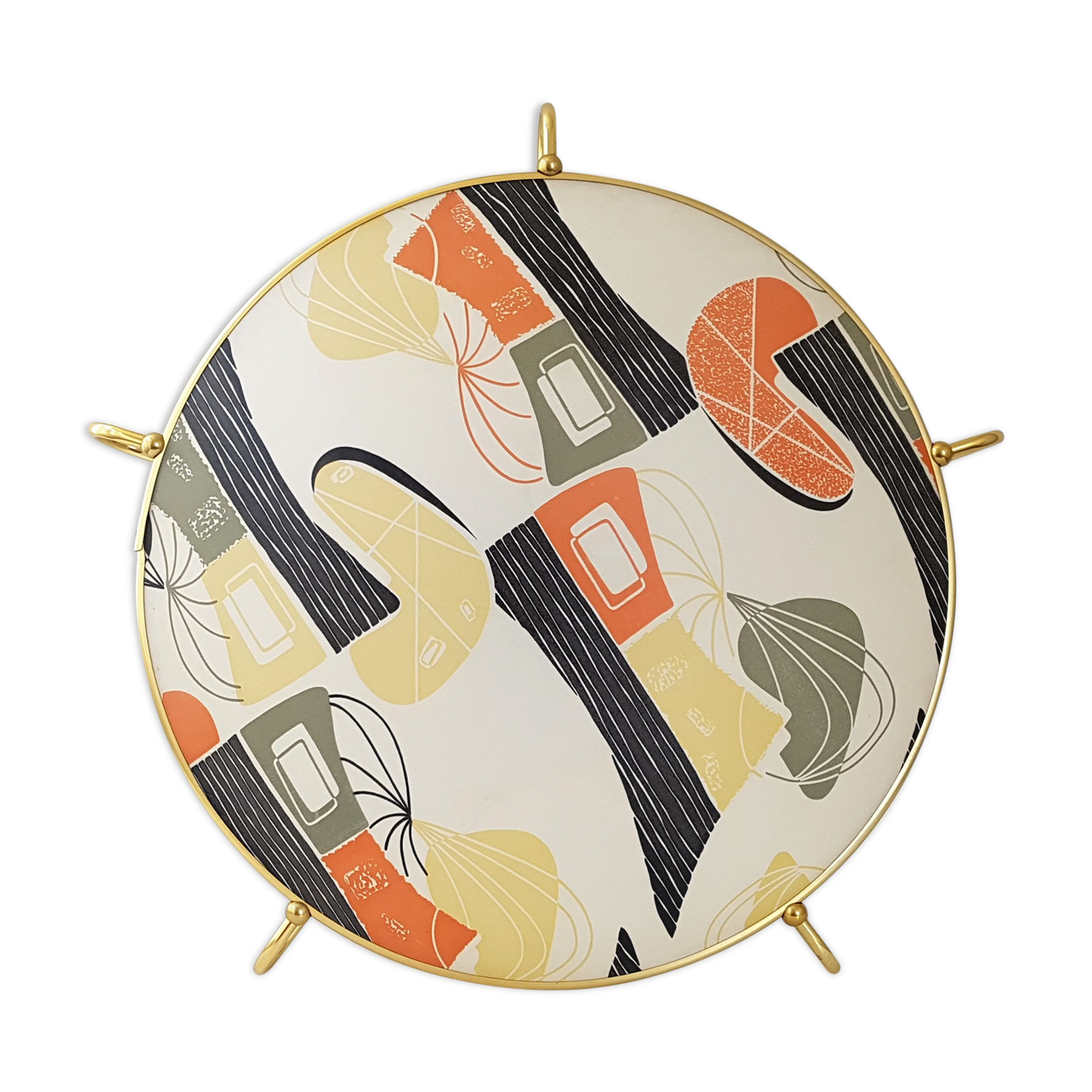 Erco ceiling lamp, vintage, 1950