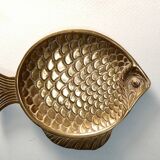 Brass fish trinket bowl 1950
